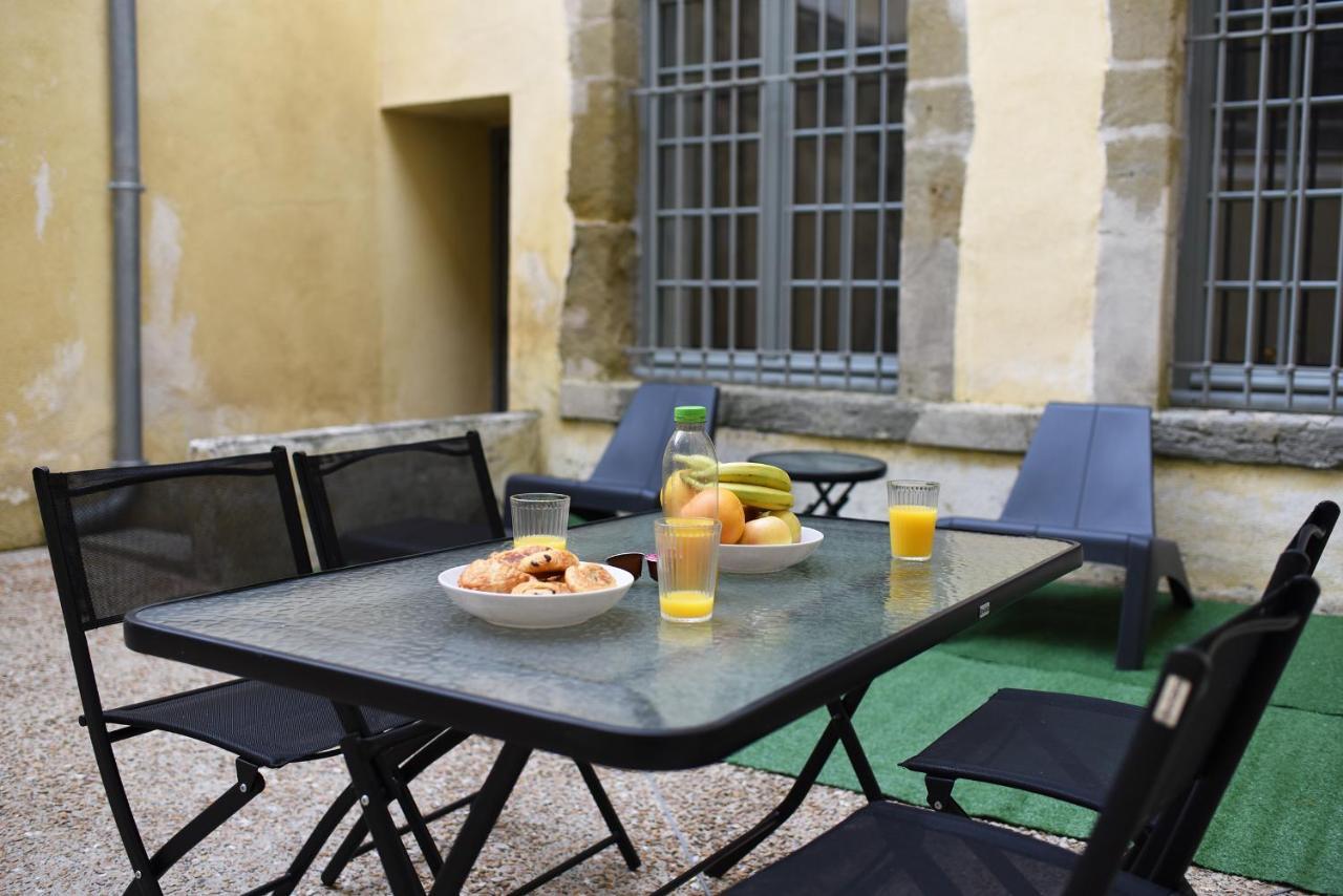 Superbe Appartement Avec Cour Dans La Bastide Carcassonne Exterior foto